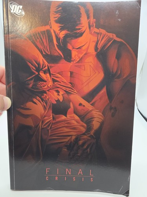 #ad Final Crisis Hardcover Book DC Comics 2009 $9.99