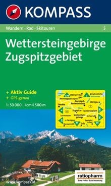Wettersteingebirge, Zugspitzgebiet: Wandern / Rad / Skit... | Buch | Zustand gut