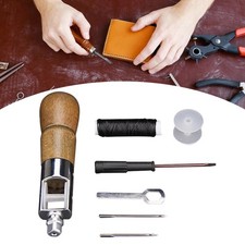 Leather Sewing Awl with Waxed Thread Professional Sewing Accessories Stitching