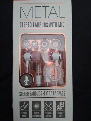 Sentry Metal Buds With Microphone