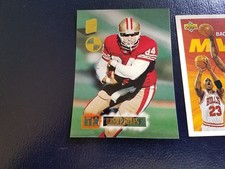 Brent Jones SF 49ers 1994 Topps Stadium Club Members Only OVERSIZE