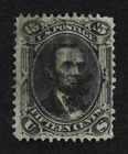 CKStamps: US Stamps Collection Scott#98 15c Lincoln Used Toned