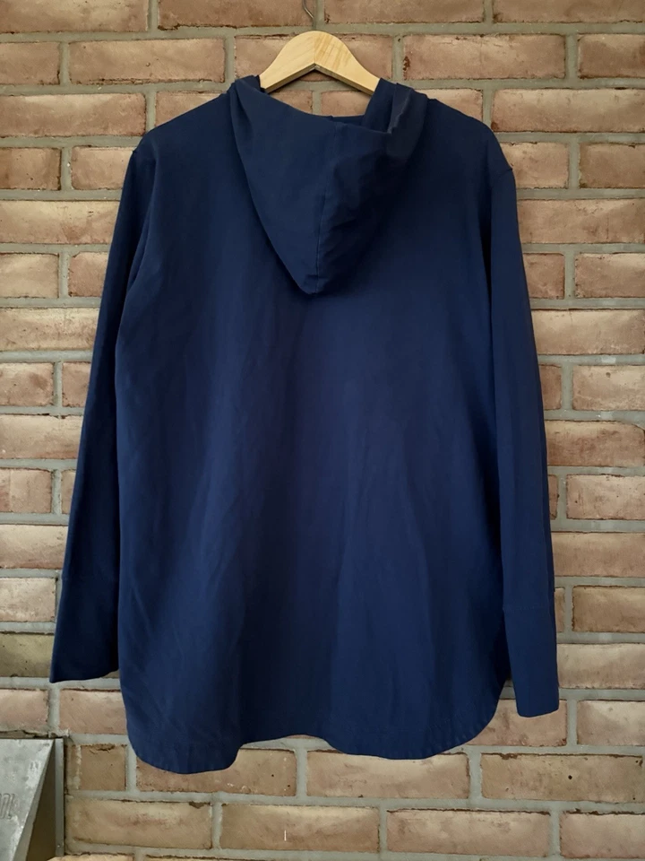 Sudadera con capucha Life is Good Crusher Flex para mujer talla XL azul OPTIMIST con bolsillo Foto 2 de 4