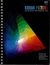 Kodak Filters for Sciece and Technical uses B-3 1970 Paperback Manual