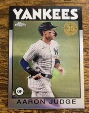 2021 Topps Chrome - 1986 Topps Baseball Aaron Judge #86BC-1