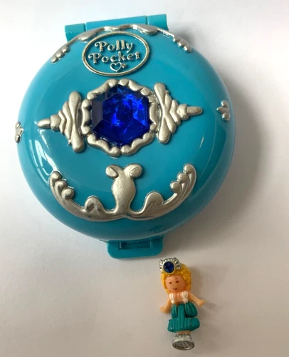Polly Pocket- Princess Polly’s Undersea World Compact- Bluebird- 1 Figure 1992
