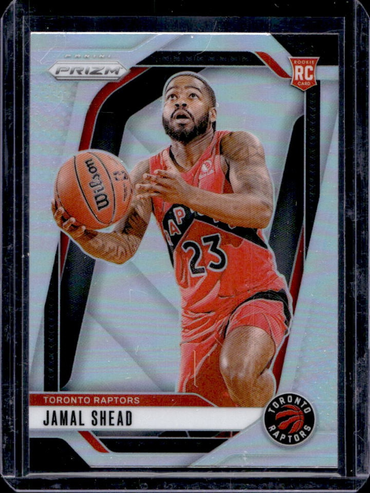 2024-25 Prizm Jamal Shead RC Silver Rookie #241 Raptors