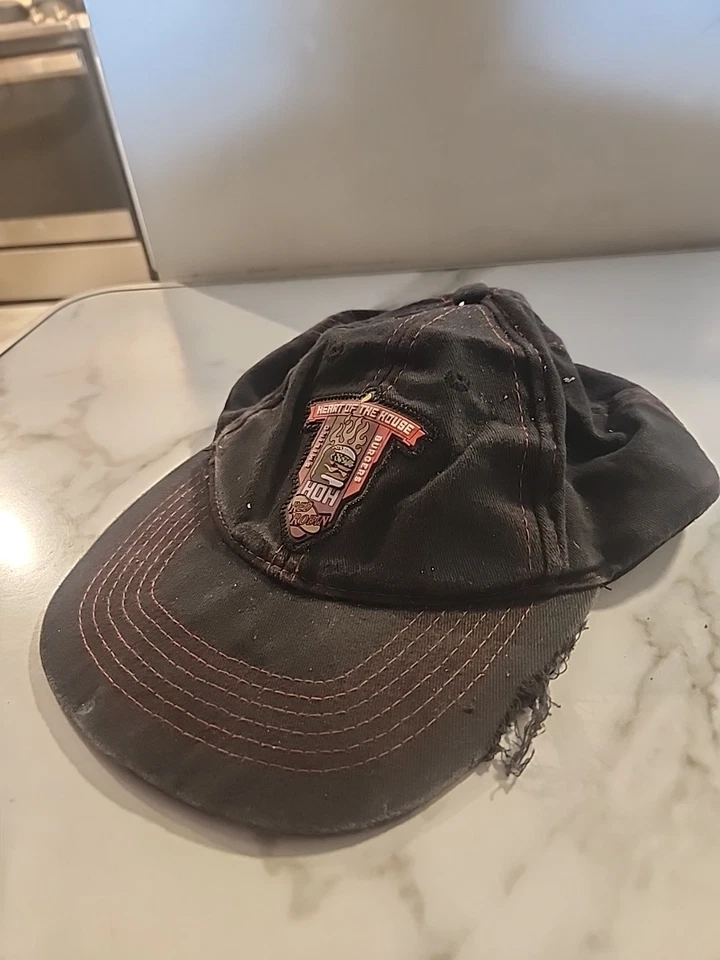 Gorra de béisbol Red Robin Heart Of The House HOH restaurante sombrero uniforme envejecido Foto 3 de 4