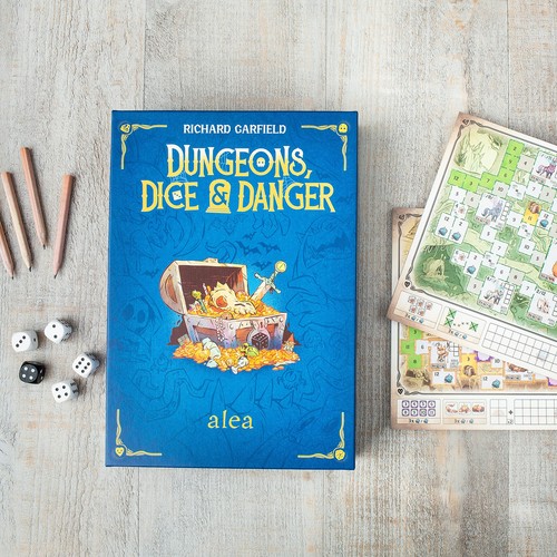 Ravensburger Dungeons Dice Danger Strategy Game for 1 to 4 Players Ages 12+ - Picture 2 of 5
