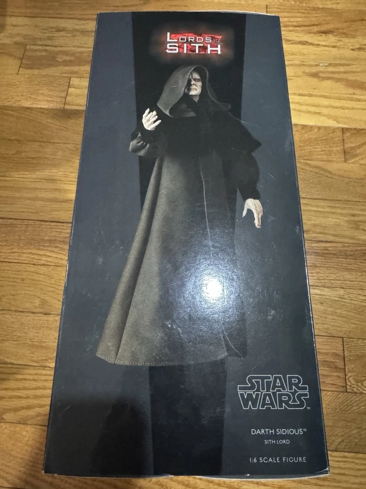 Sideshow Collectibles Star Wars Canciller Palpatine/Darth Sidious escala 1/6 Foto 2 de 4