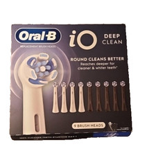 Oral-B iO Deep Clean Testina di ricambio per spazzolino da denti, 9 pezzi