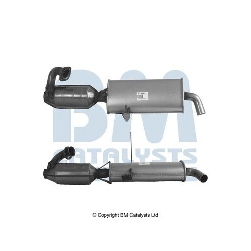 Smart Fortwo Cabrio 450 2004-2007 Katalysator Abgasanlage-image