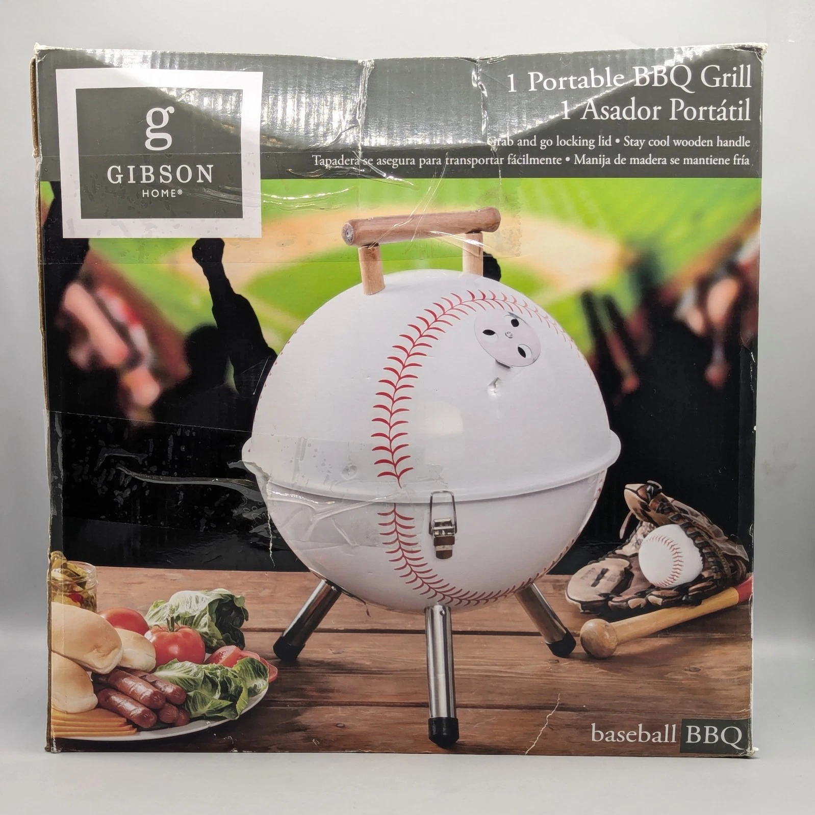 New 2014 Gibson Home Portable 12" BBQ Baseball Grill