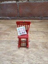 Vintage Avon Timeless Treasures Grandparent Ornament Grandma Rocking Chair