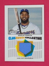 2026 Topps Heritage Adolis Garcia Clubhouse Collection Relics Patch #CCRAG