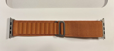 Official OEM Apple Alpine Loop (Terra Cotta) w/ box for Watch Ultra.