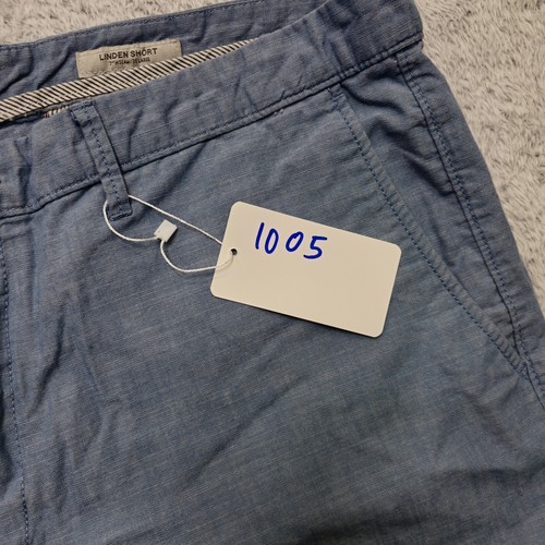 Goodfellow & Co Linden Shorts Men's 40 Blue Denim 100% Cotton Slash Pockets - Picture 2 of 10