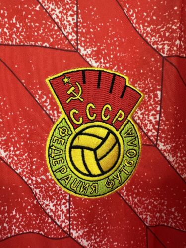 SOVIET UNION USSR 1988 1990 RETRO VINTAGE STYLE FOOTBALL SHIRT JERSEY HOME CCCP - 第 7/12 張圖片