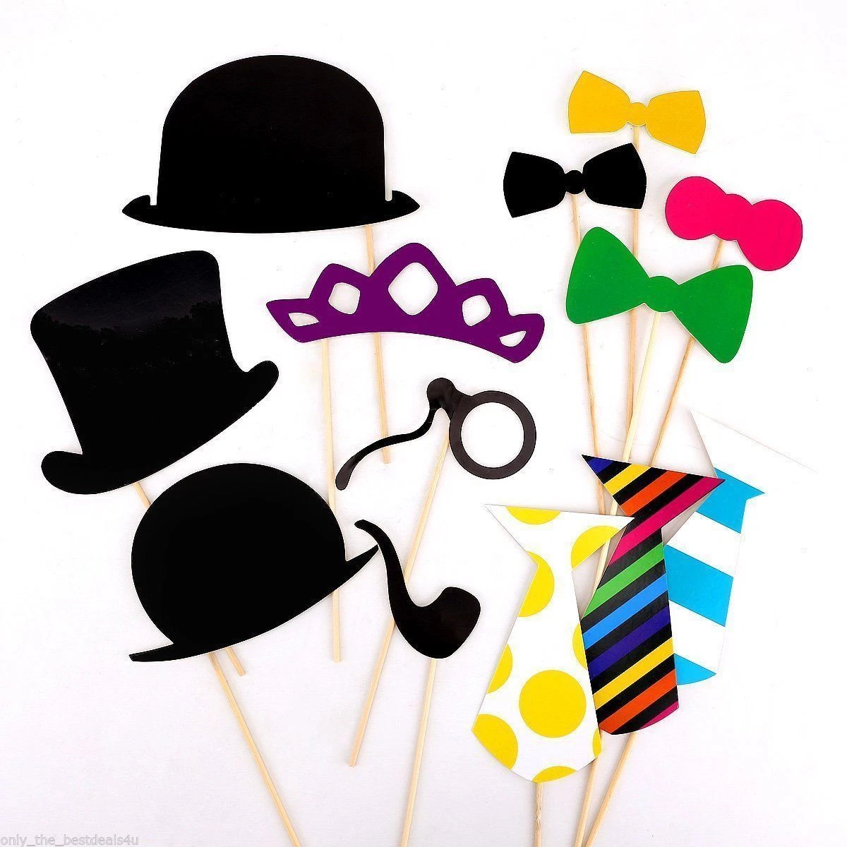 58 Vintage Photo Booth Prop Idea Birthday 9th 10th Kids FUN Boys Girl Party P1