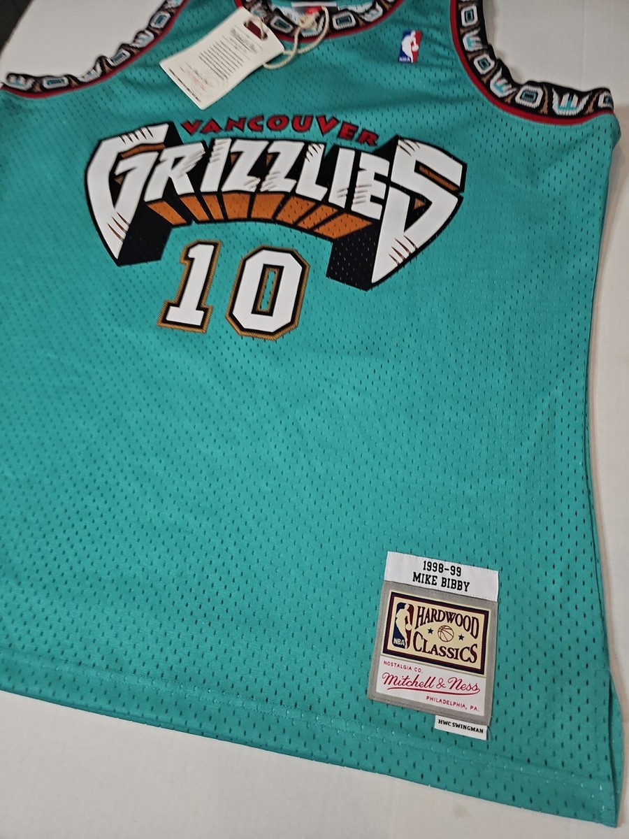 Mike Bibby Mitchell & Ness Vancouver Grizzlies NBA HWC Swingman