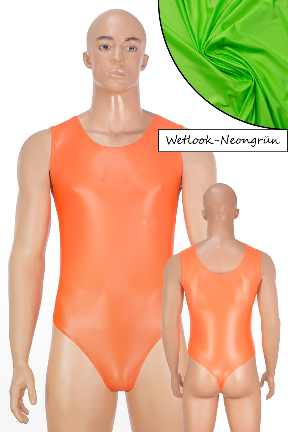 YOSUWOAI Männer Body String - Enger Gymnastik Body Wetlook Erotik Einteiler
