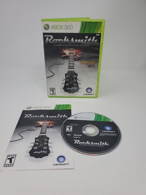 Rocksmith Xbox 360 Complete With Manual CIB Learn To Play Guitar 