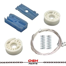 For Audi A4 Convertible Window Regulator Repair kit Right Rear S4 Passenger Side