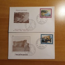 1974 - FDC - ITALIA - Portofino + Gradara