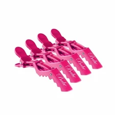 Babe Duck Bill Hair Clips Pink Pack Of 4