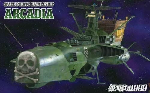 Hasegawa #64505 1:1500 Space Pirate Battleship Arcadia~MINT in BOX