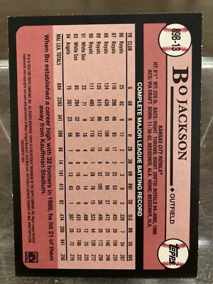 2024 Topps Series 1 Bo Jackson 35th Anniversary #89B-13