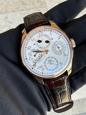 IWC Portugieser Perpetual Calendar Armor Gold 44mm 2024 Silver dial IW503701
