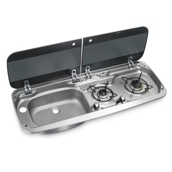 Dometic SMEV 9222 Built in Sink and 2 Burner Hob