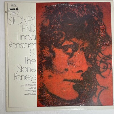 Linda Ronstadt & The Stone Poneys   Stoney End Vinyl, LP Pickwick   SPC-3298  