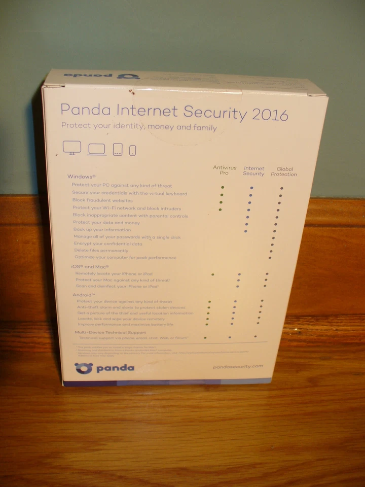 Panda Internet Security 6 Devices / 1 Year - CD in Box - US Seller - Image 2 of 4