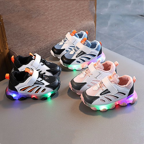 Kids Boys Girls Led Light Up Shoes 