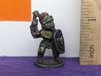 Grenadier 103 (a) Axeman Orc Metal Miniature Fantasy