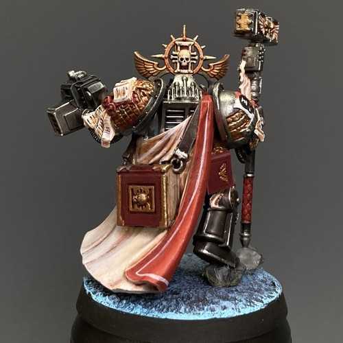 Großmeister Voldus Warhammer 40K Grey Knights Vorverkauf bemalt Space Marines - Bild 3 von 5