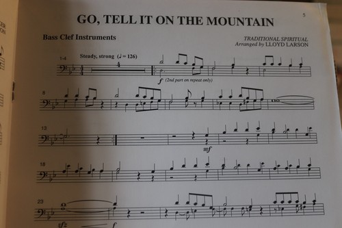 Bass Clef Instruments: Christmas Instruments in Praise, solo or duo - NEW! - Picture 4 of 4