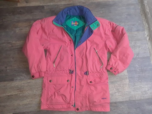 Giacca cappotto funk Roffe donna S rosa anni 80 C3 - Foto 3 di 3