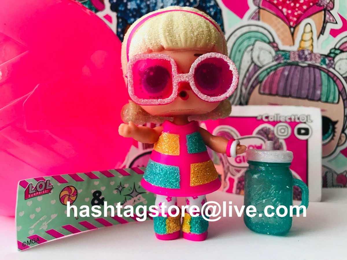 LOL SURPRISE SPARKLE DOLL GO GO GIRL GLITTER GLASS CONFETTI POP