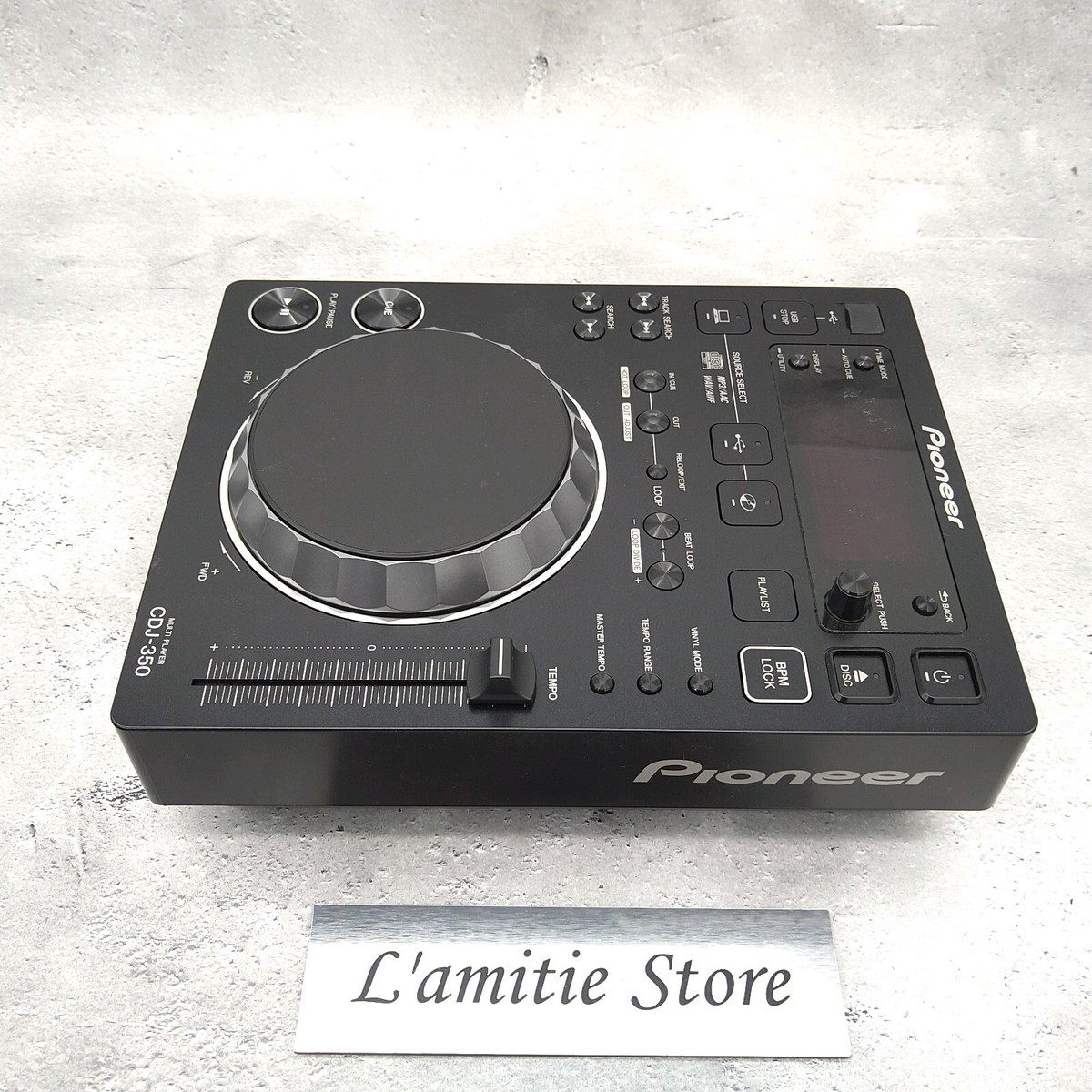 Pioneer CDJ-350 Compact DJ Multi Player Digital Turntable CD