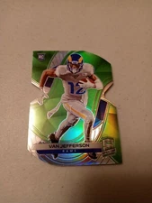 Van Jefferson 2020 Panini Spectra Rookie Card RC Green #D 18/30 SSP LA Rams
