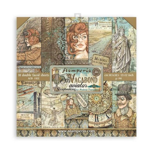Stamperia - 12x12 Papierblock - DESIGNS N BIS Z - NEUE DESIGNS 2022 - Bild 55 von 78