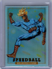 2024 Skybox Marvel Masterpieces '92 Platinum Rainbow Holo Foil SPEEDBALL #88