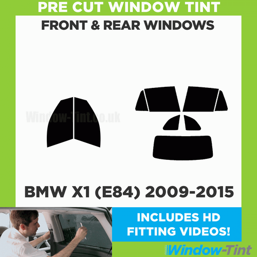 For BMW X1 (E84) 2009-15 Full Pre Cut Window Tint Kit Front & Rear Tinting Film - Picture 2 of 10