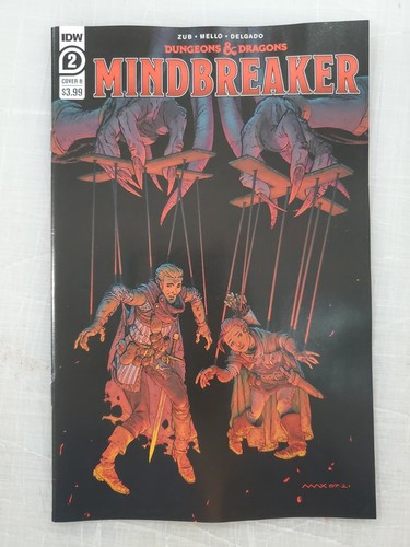 Dungeons and Dragons Mindbreaker #2 IDW Comic CHOOSE A or B Cover 2021 - Picture 5 of 5