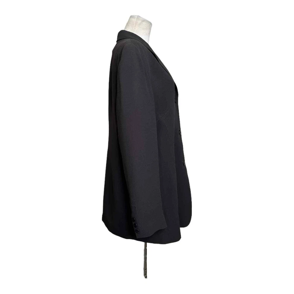 Blazer Emanuel Ungaro Vintage Marrón Tres Botones Talla 14 Foto 2 de 4