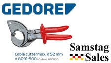 Gedore Germany V 8091-500 Copper Aluminum Cable Cutter Insulated 52mm