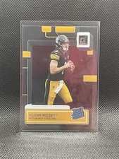 2022 Clearly Donruss Rated Rookie #51 Kenny Pickett - Pittsburgh Steelers